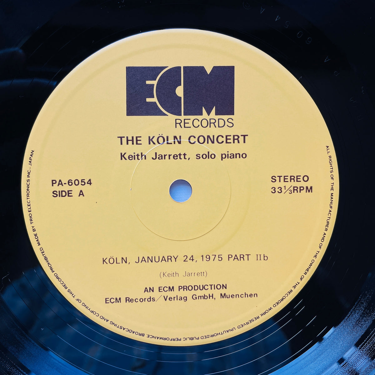 Keith Jarrett - The Köln Concert (Japanese Pressing)