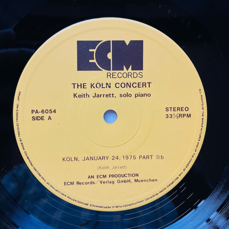 Keith Jarrett - The Köln Concert (Japanese Pressing)