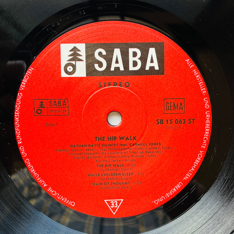 Nathan Davis – The Hip Walk (Speaker Corner Audiophile Reissue) - Portal Records