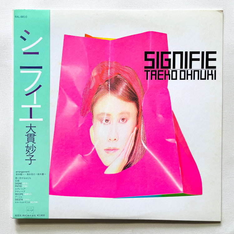 Taeko Ohnuki – Signifie (Original) - Portal Records