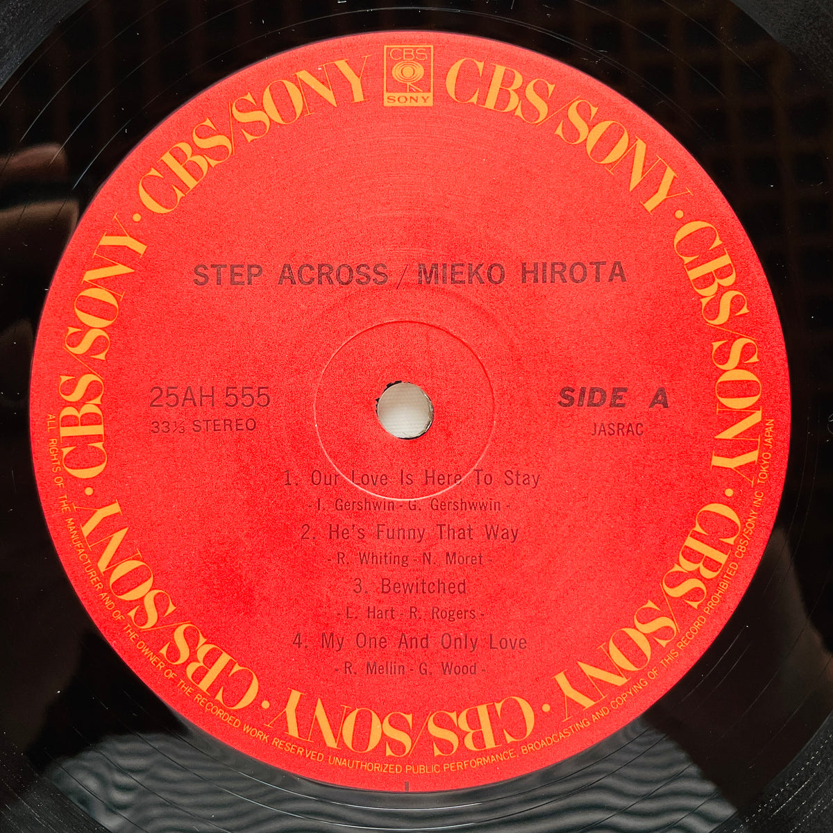 Mieko Hirota – Step Across (Original) - Portal Records