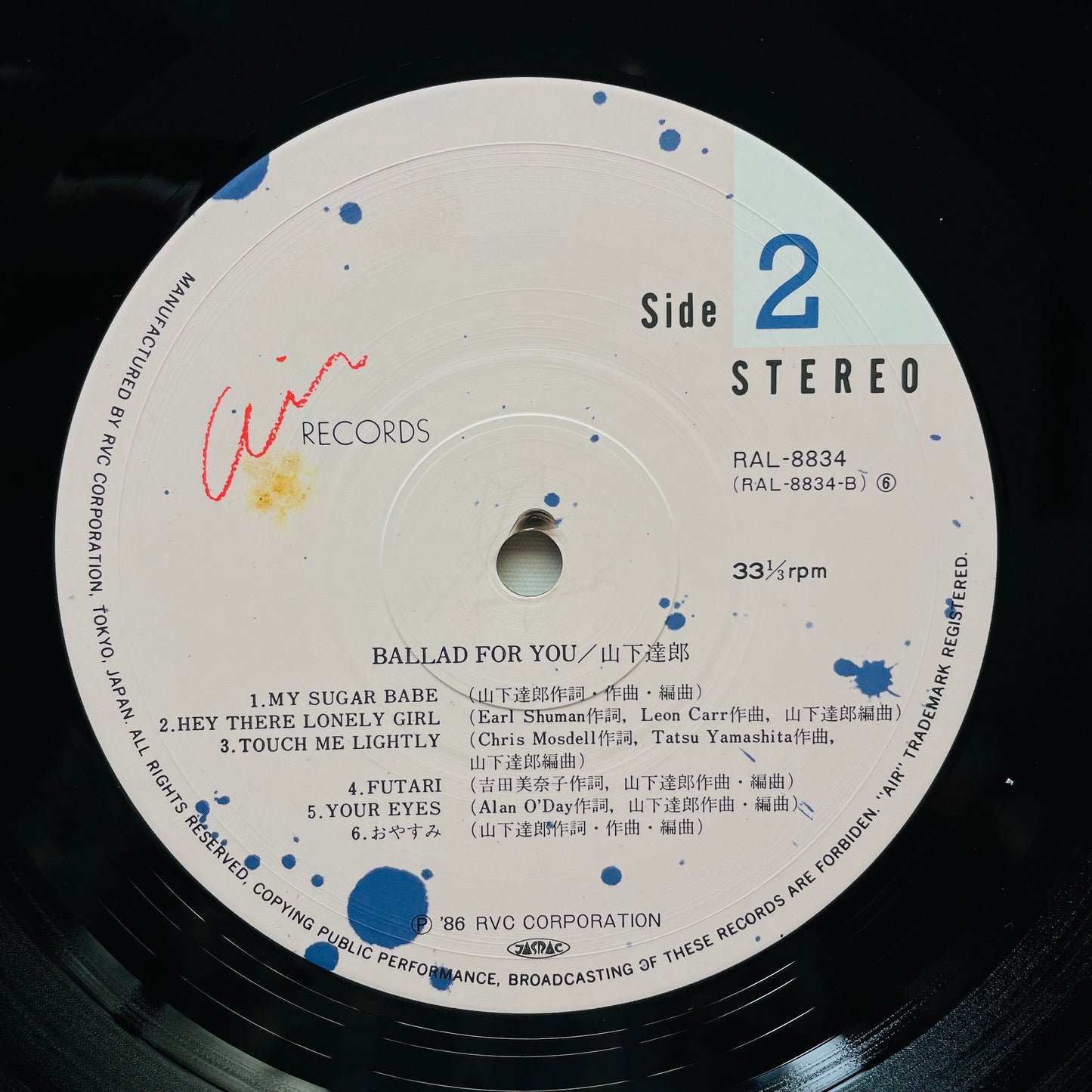 Tatsuro Yamashita – Ballad For You (Original)