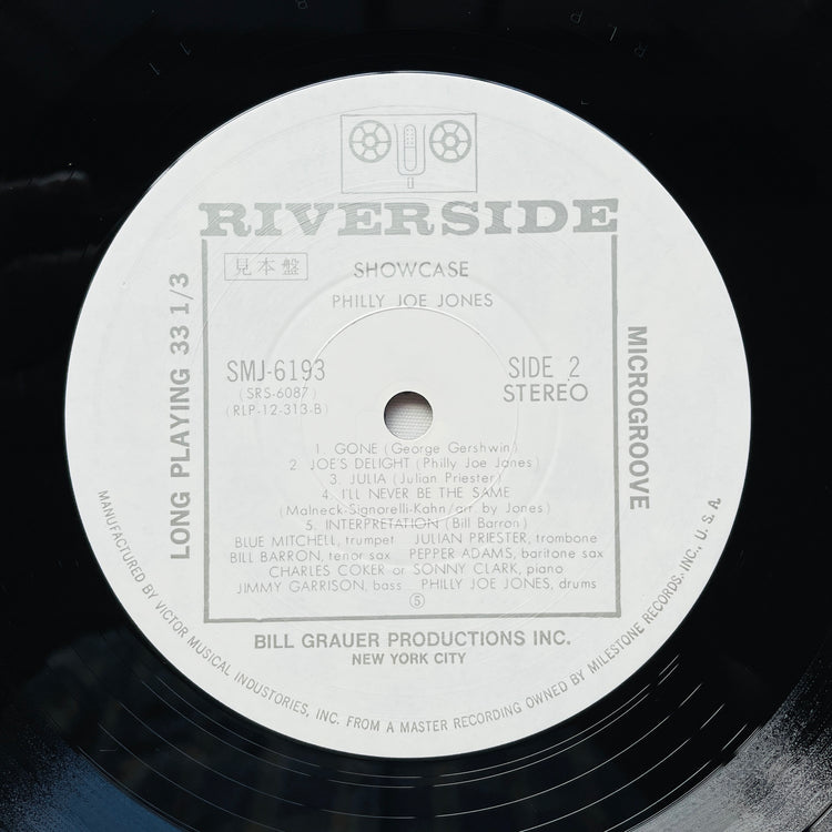 Philly Joe Jones – Showcase (Japanese Pressing, Mono, Promo)