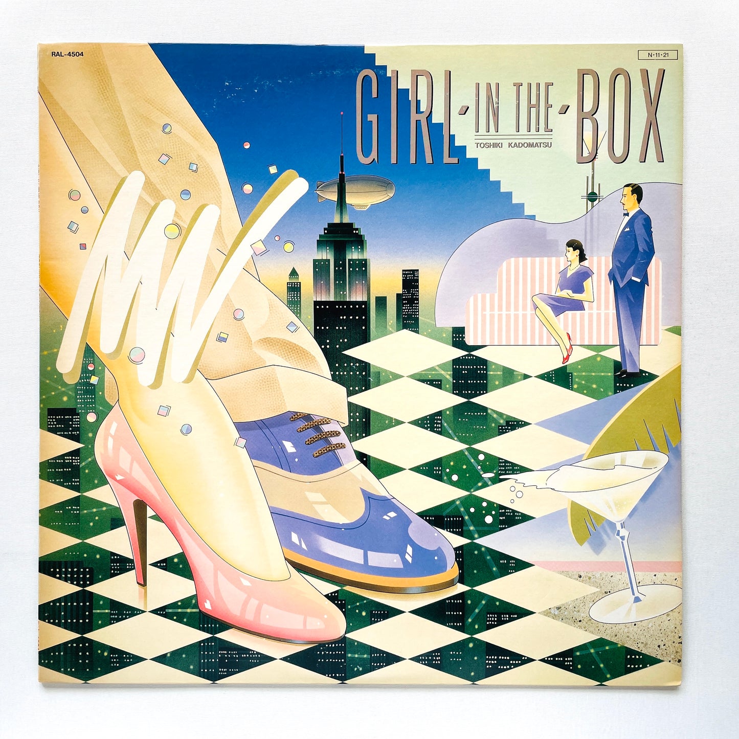 Toshiki Kadomatsu – Girl In The Box / Step Into The Light (Original 12")