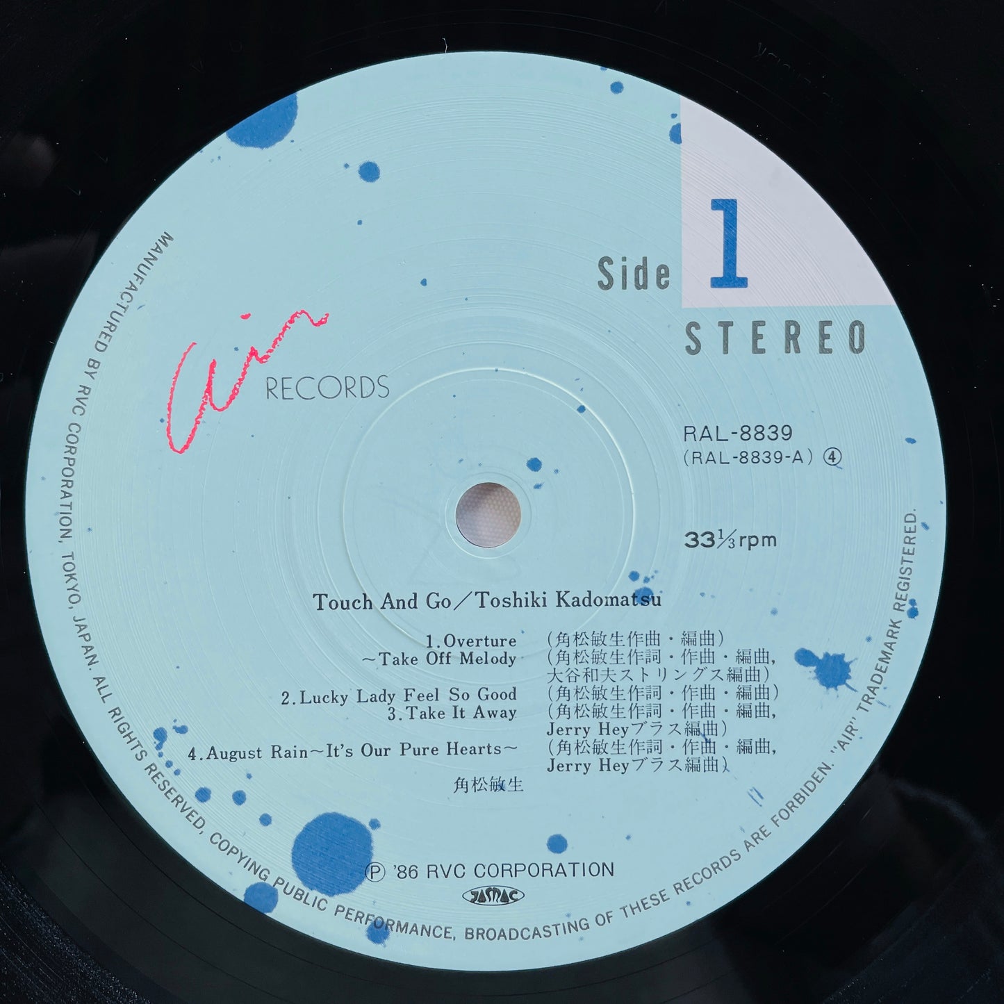 Toshiki Kadomatsu - Touch And Go (Original)