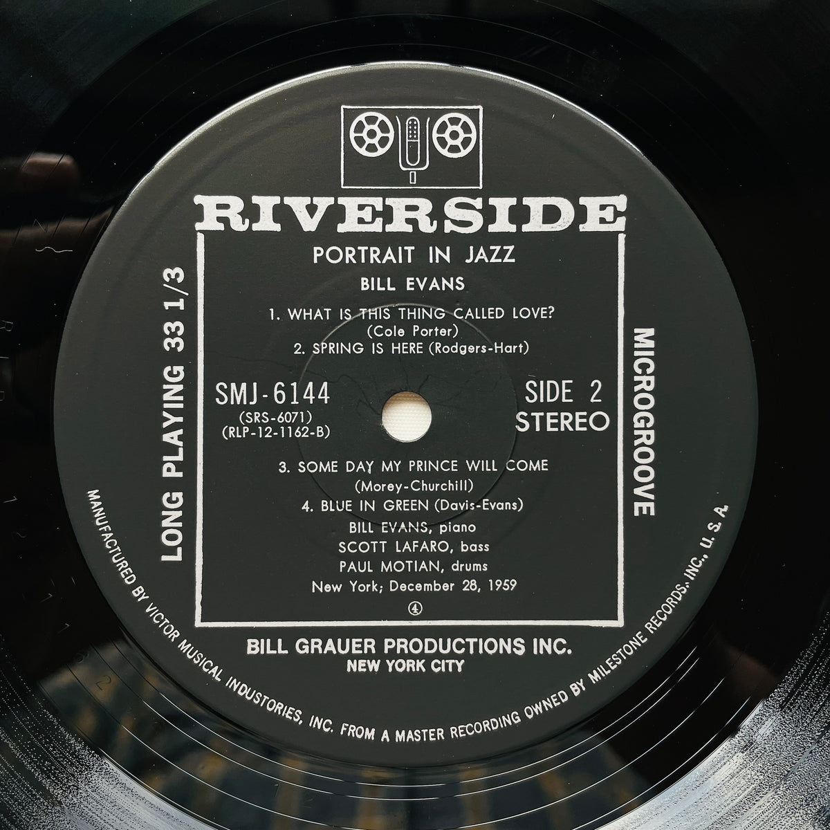 Bill Evans – Portrait In Jazz (Japanese Pressing, Stereo)