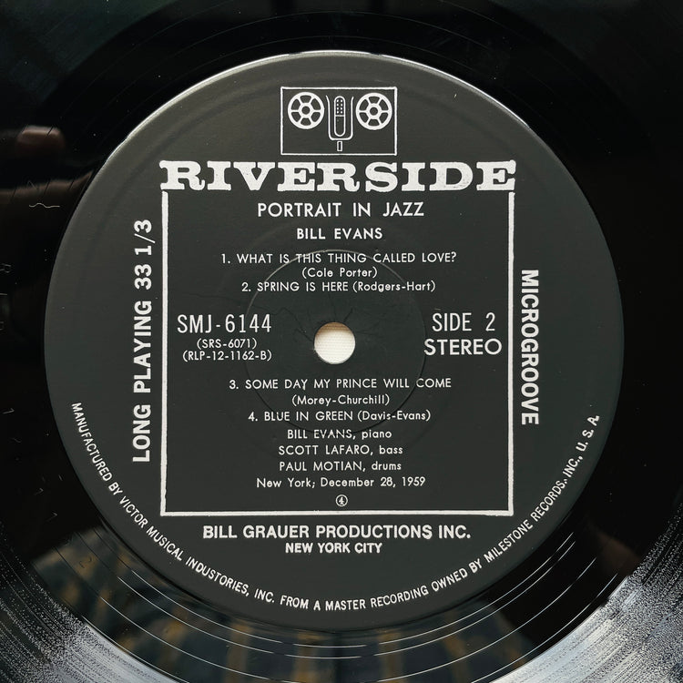 Bill Evans – Portrait In Jazz (Japanese Pressing, Stereo)