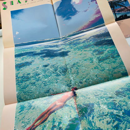 Hiroshi Satoh, Akira Inoue, Masataka Matsutoya - Seaside Lovers (Original, w/Poster)