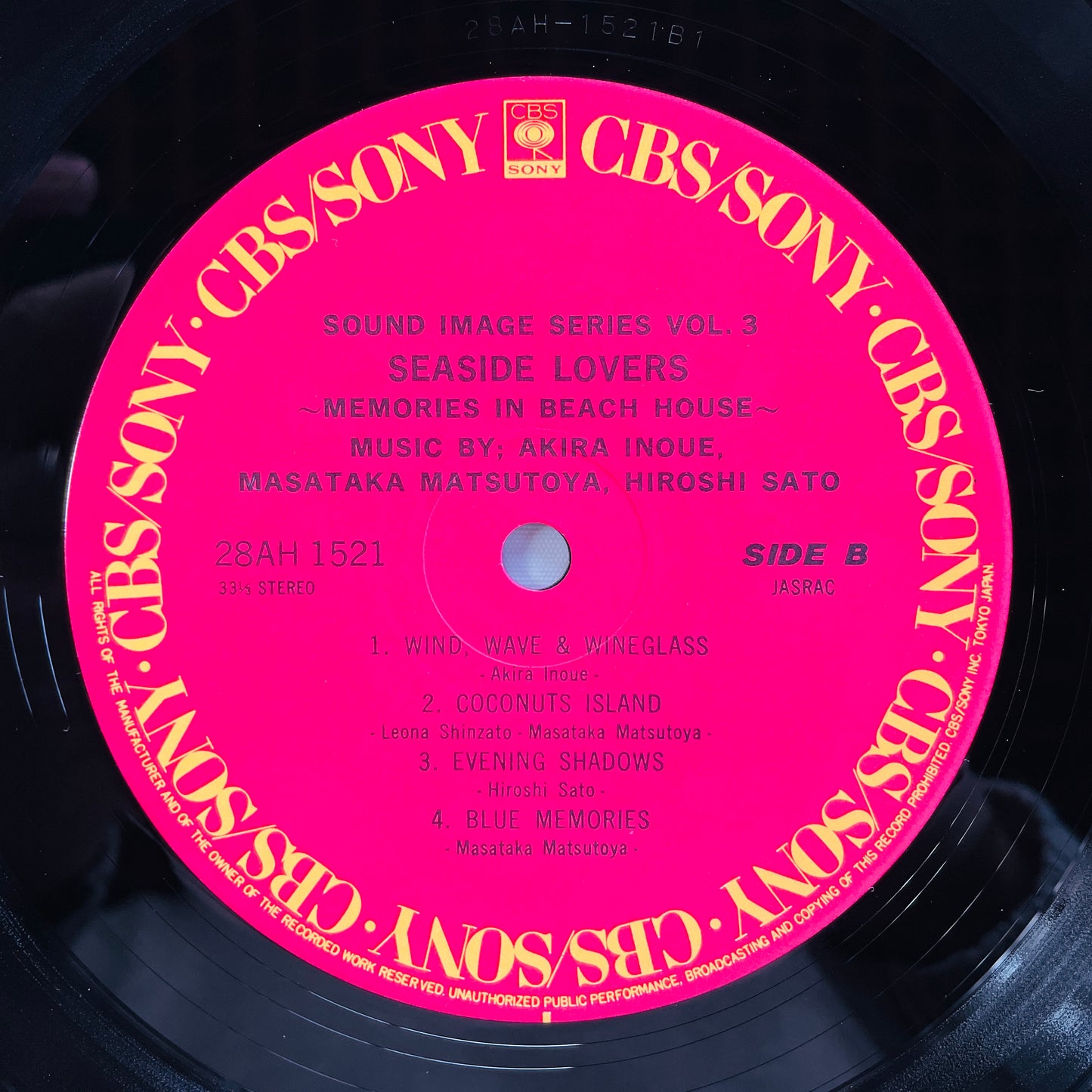 Hiroshi Satoh, Akira Inoue, Masataka Matsutoya - Seaside Lovers (Original, w/Poster)