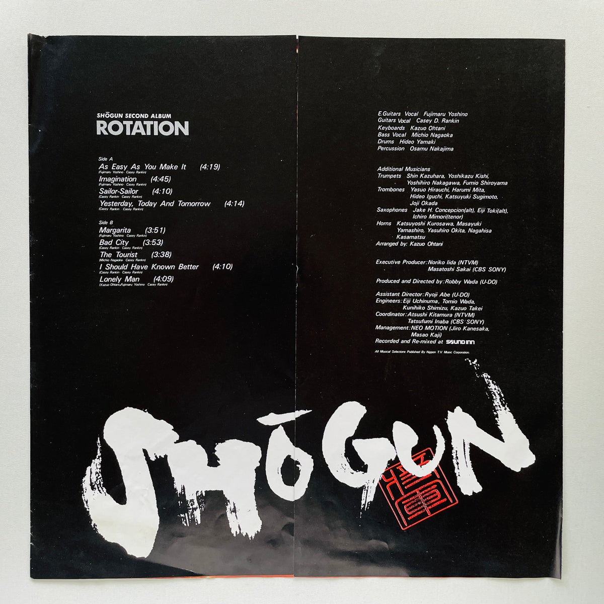 Shogun – Rotation (Original, w/Sticker) - Portal Records