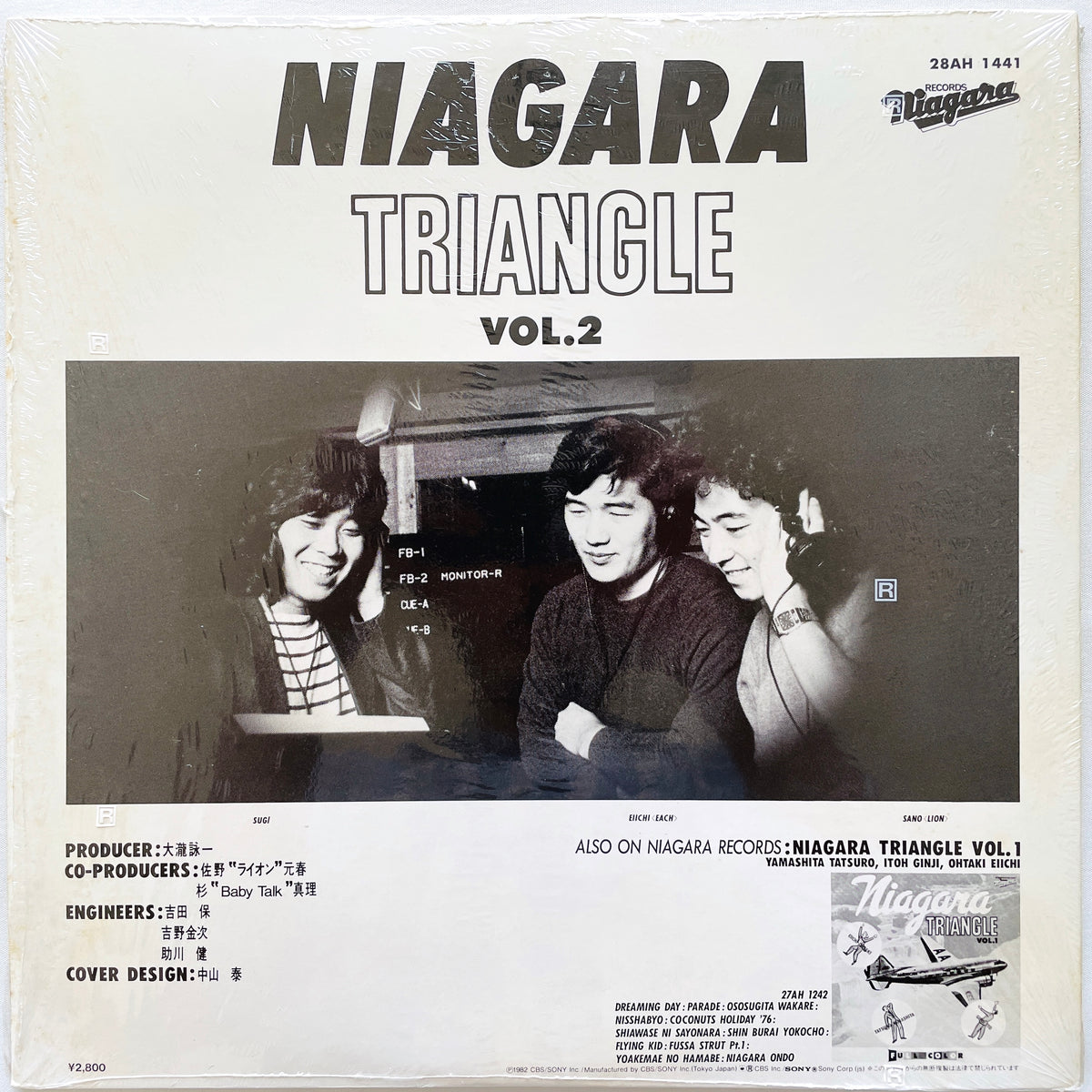 Niagara Triangle (Eiichi Ohtaki, Masamichi Sugi, Motoharu Sano) – Vol.2 - Portal Records