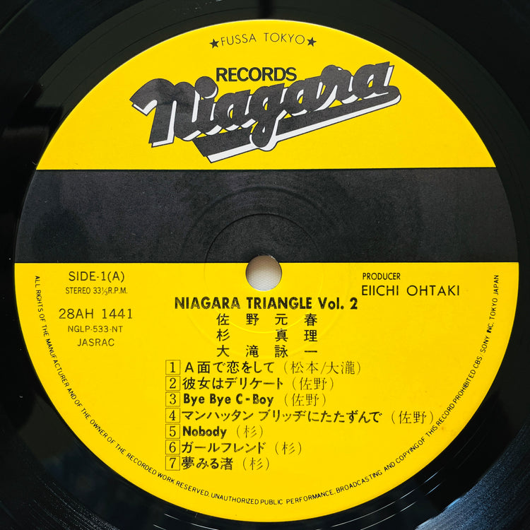 Niagara Triangle (Eiichi Ohtaki, Masamichi Sugi, Motoharu Sano) – Vol.2 - Portal Records