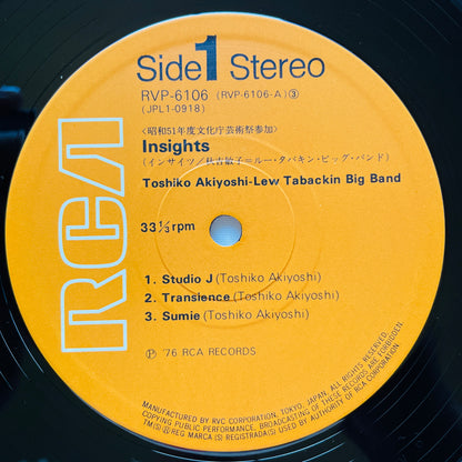 Toshiko Akiyoshi-Lew Tabackin Big Band – Insights (Original) - Portal Records