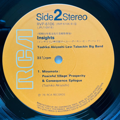 Toshiko Akiyoshi-Lew Tabackin Big Band – Insights (Original) - Portal Records