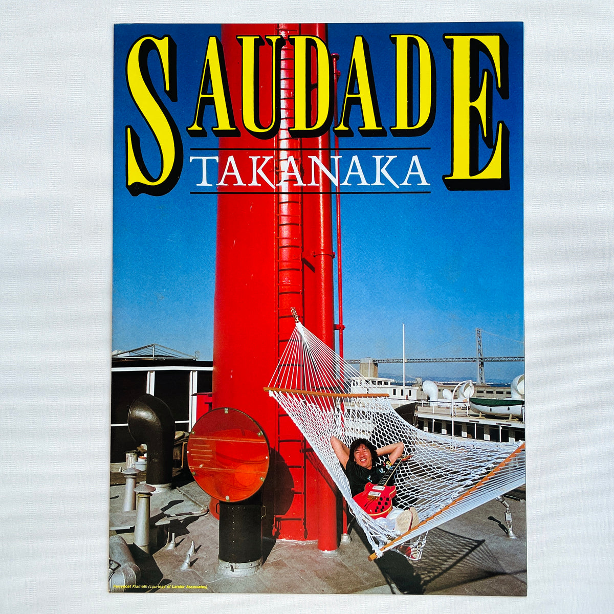 Masayoshi Takanaka - Saudade (Original, w/Promo Flyer)