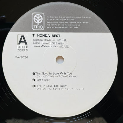 Takehiro Honda - T. Honda Best (Original) - Portal Records