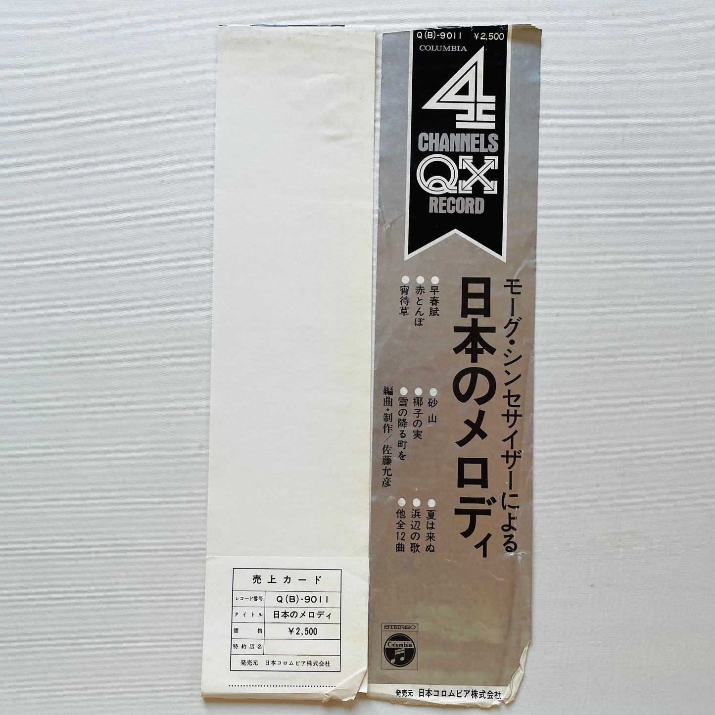 Masahiko Sato - Switched On East (Original, Quadraphonic) - Portal Records