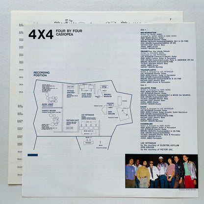 Casiopea - 4×4 Four By Four (Original) - Portal Records