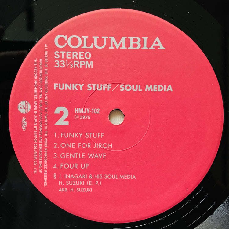 Jiro Inagaki And The Soul Media - Funky Stuff (Reissue) - Portal Records