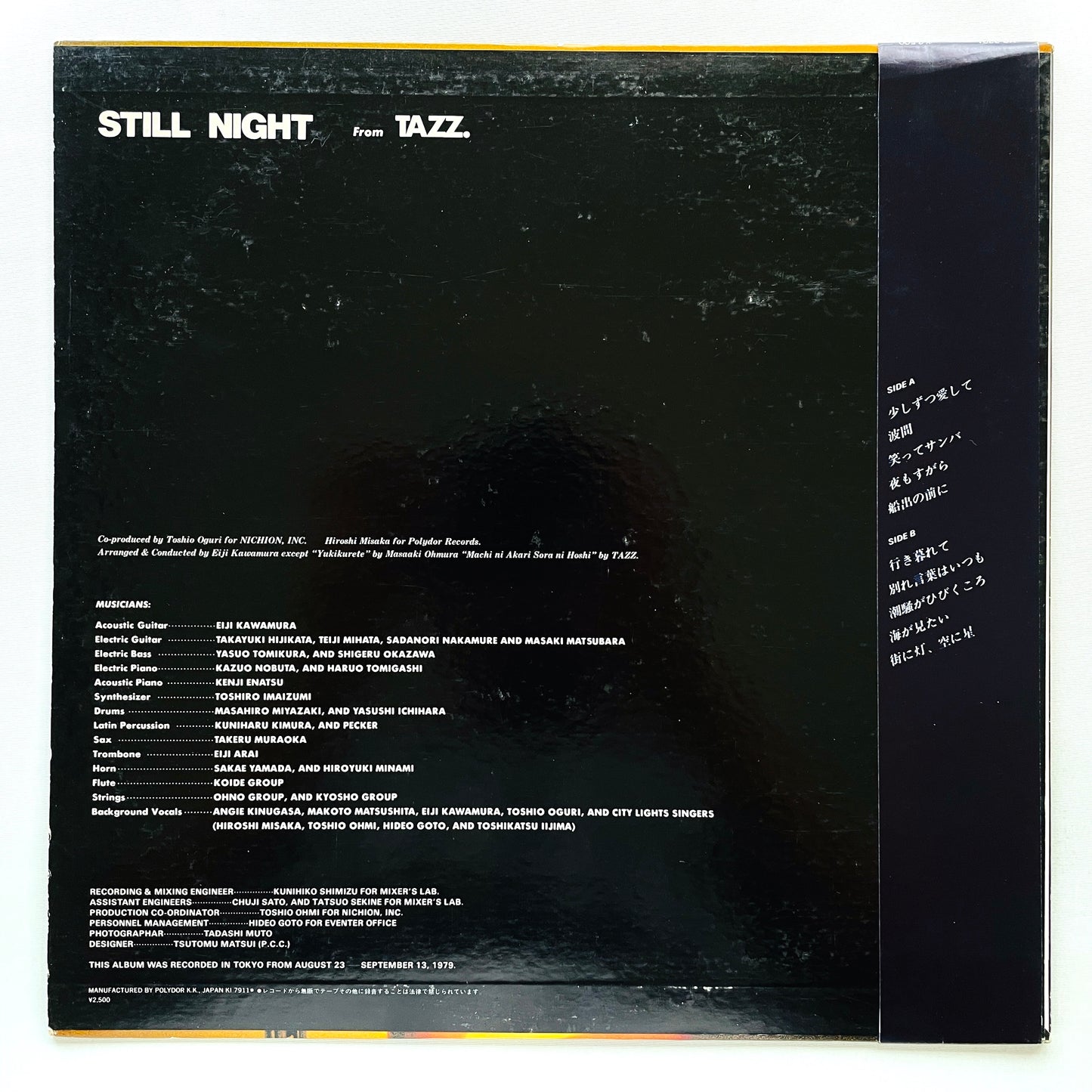 Tazumi Toyoshima – Still Night (Original)