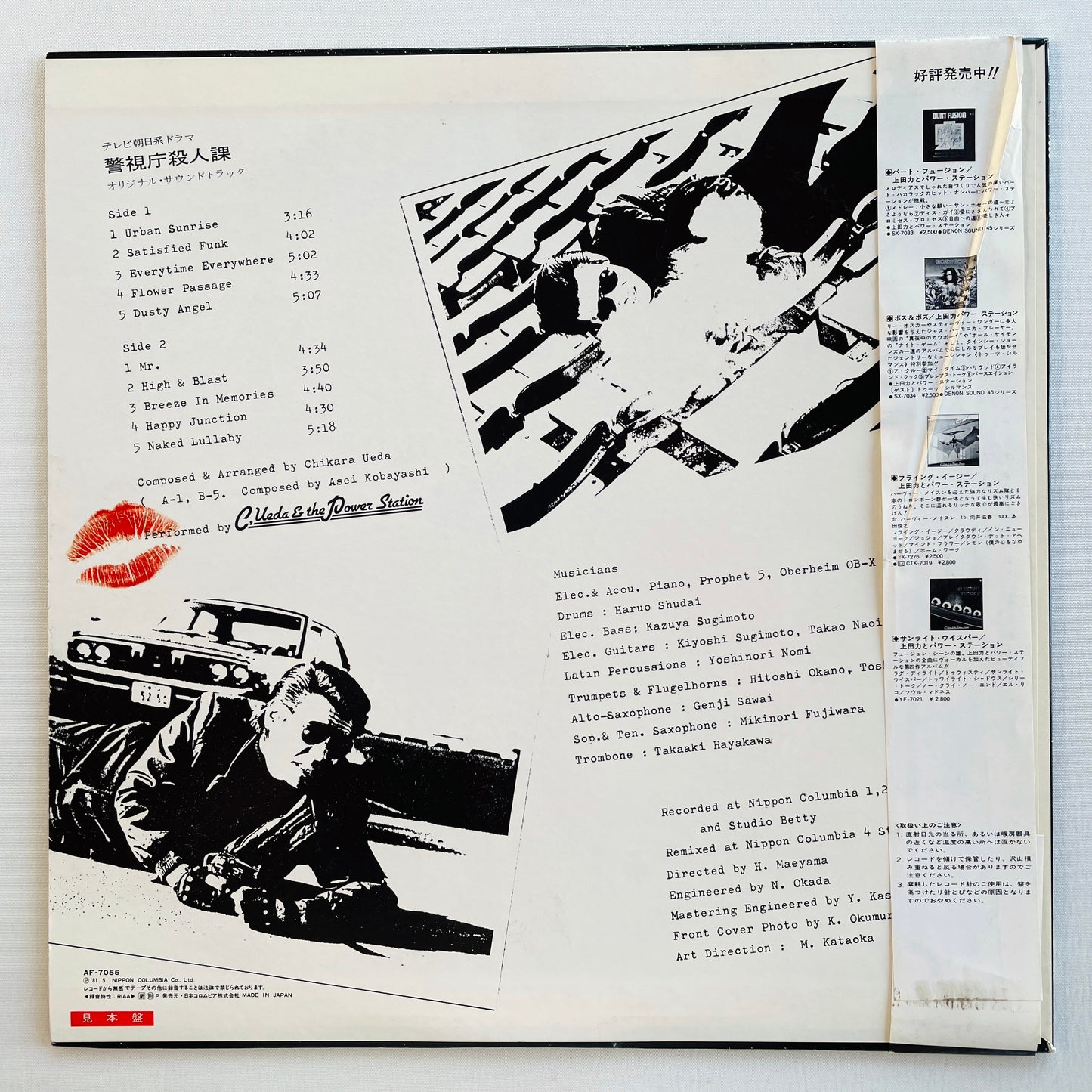 Chikara Ueda & The Power Station - Keishichou Satsujinka Soundtrack (Original)