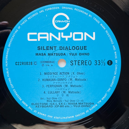 Masa Matsuda / Yuji Ohno – Silent Dialogue (Original) - Portal Records