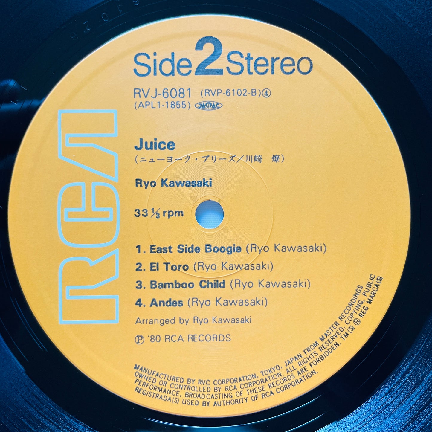 Ryo Kawasaki - Juice (2nd Pressing) - Portal Records
