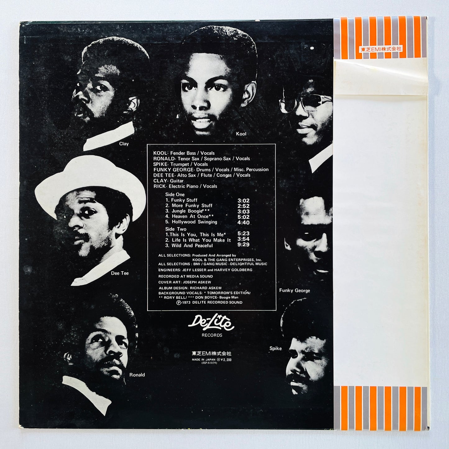 Kool & The Gang – Wild And Peaceful (Japanese Pressing)