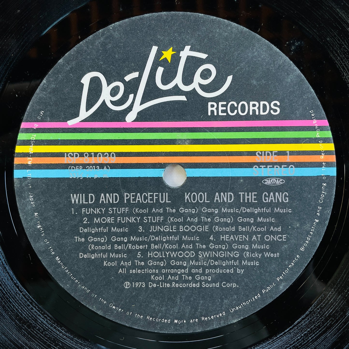 Kool & The Gang – Wild And Peaceful (Japanese Pressing)