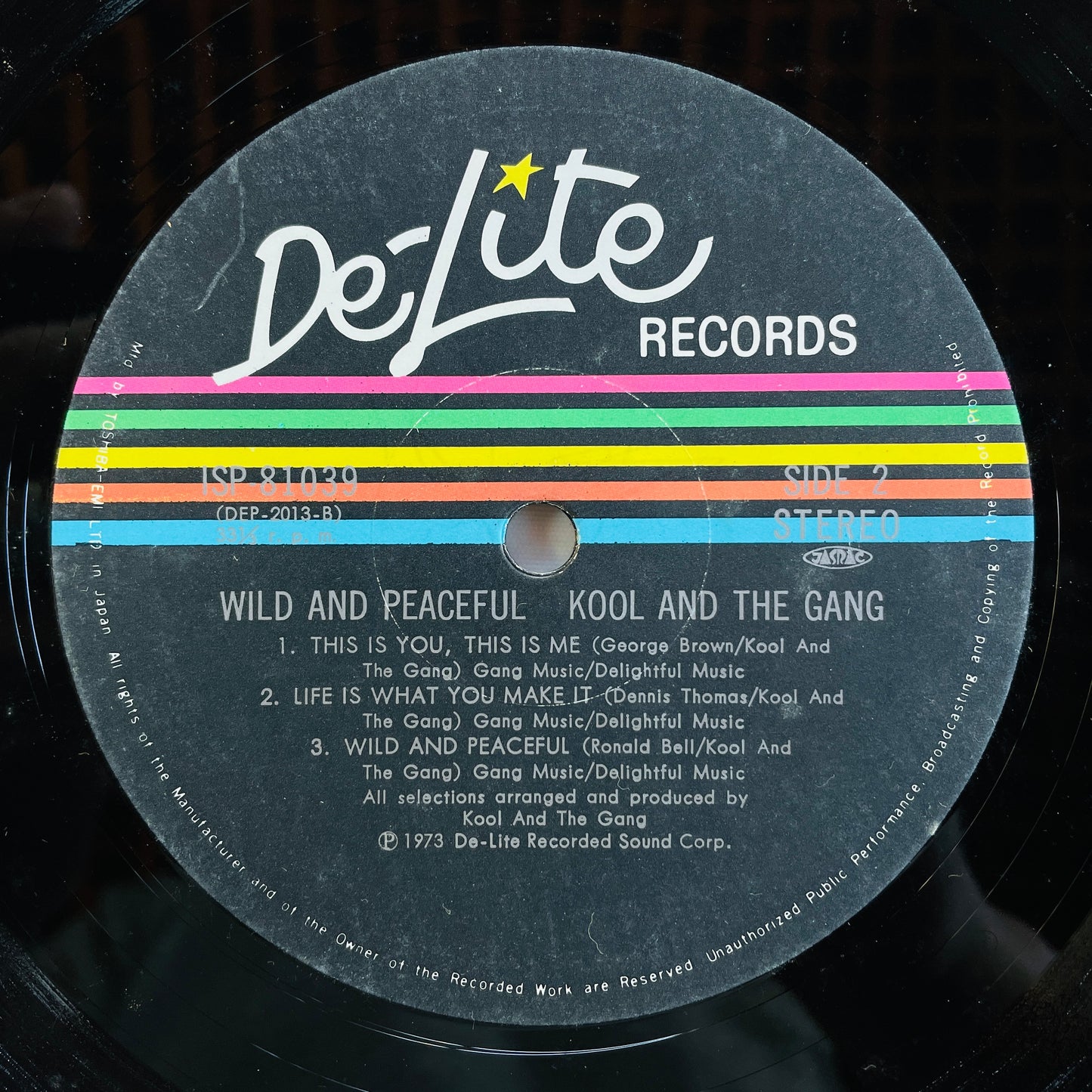 Kool & The Gang – Wild And Peaceful (Japanese Pressing)