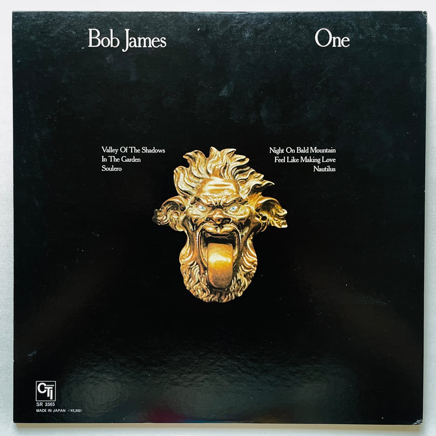 Bob James - One (Japanese 1st Pressing) - Portal Records