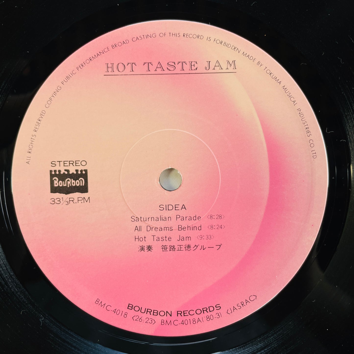 Masanori Sasaji – Hot Taste Jam (Original)