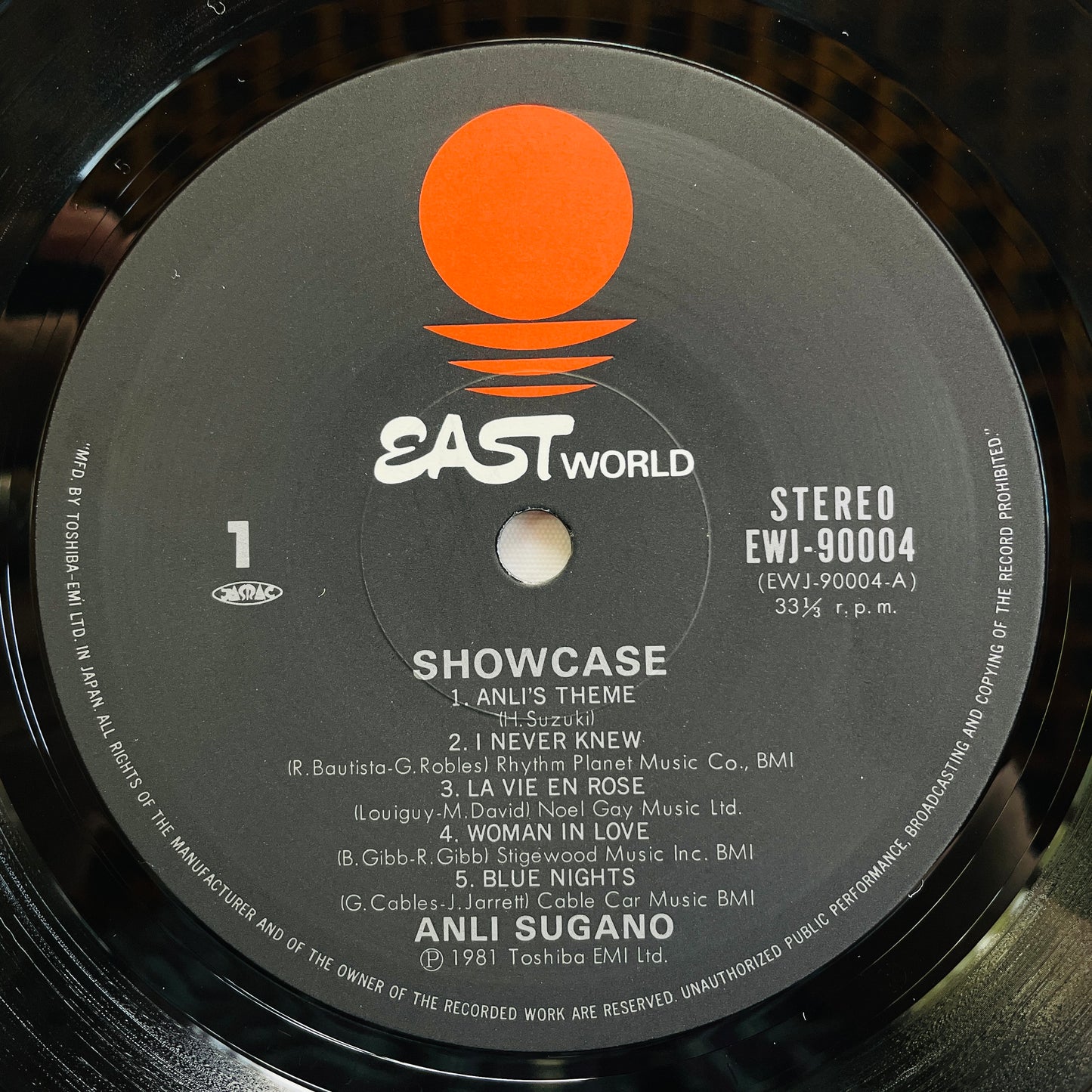 Anli Sugano – Show Case (Original) - Portal Records