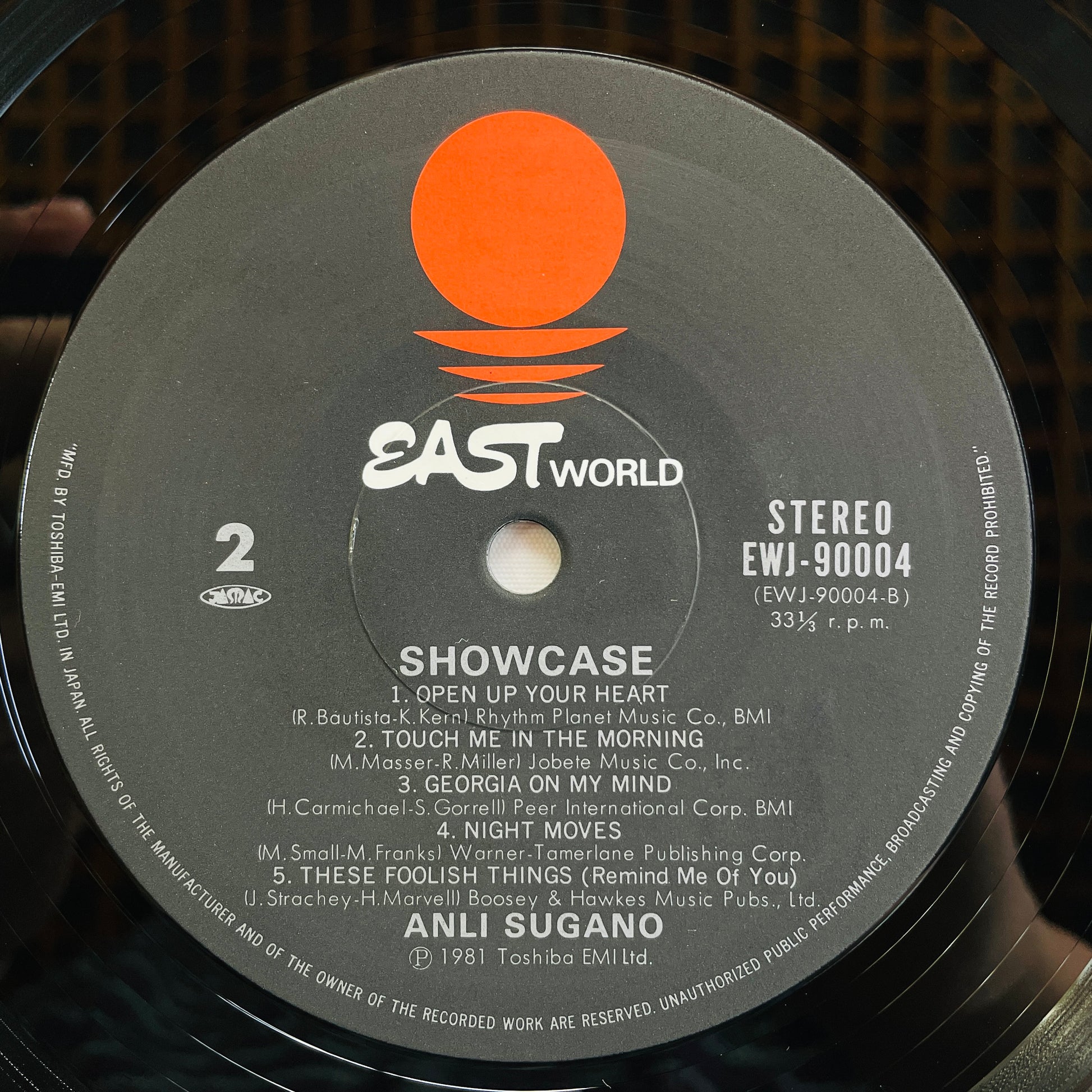 Anli Sugano – Show Case (Original) - Portal Records