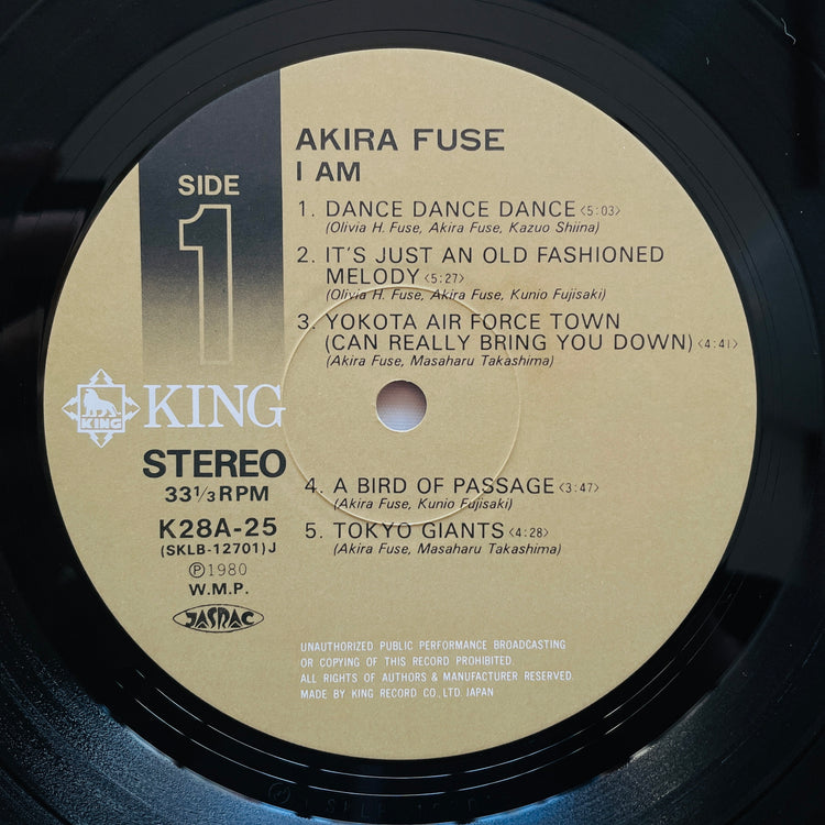 Akira Fuse – I Am (Original, w/Poster)