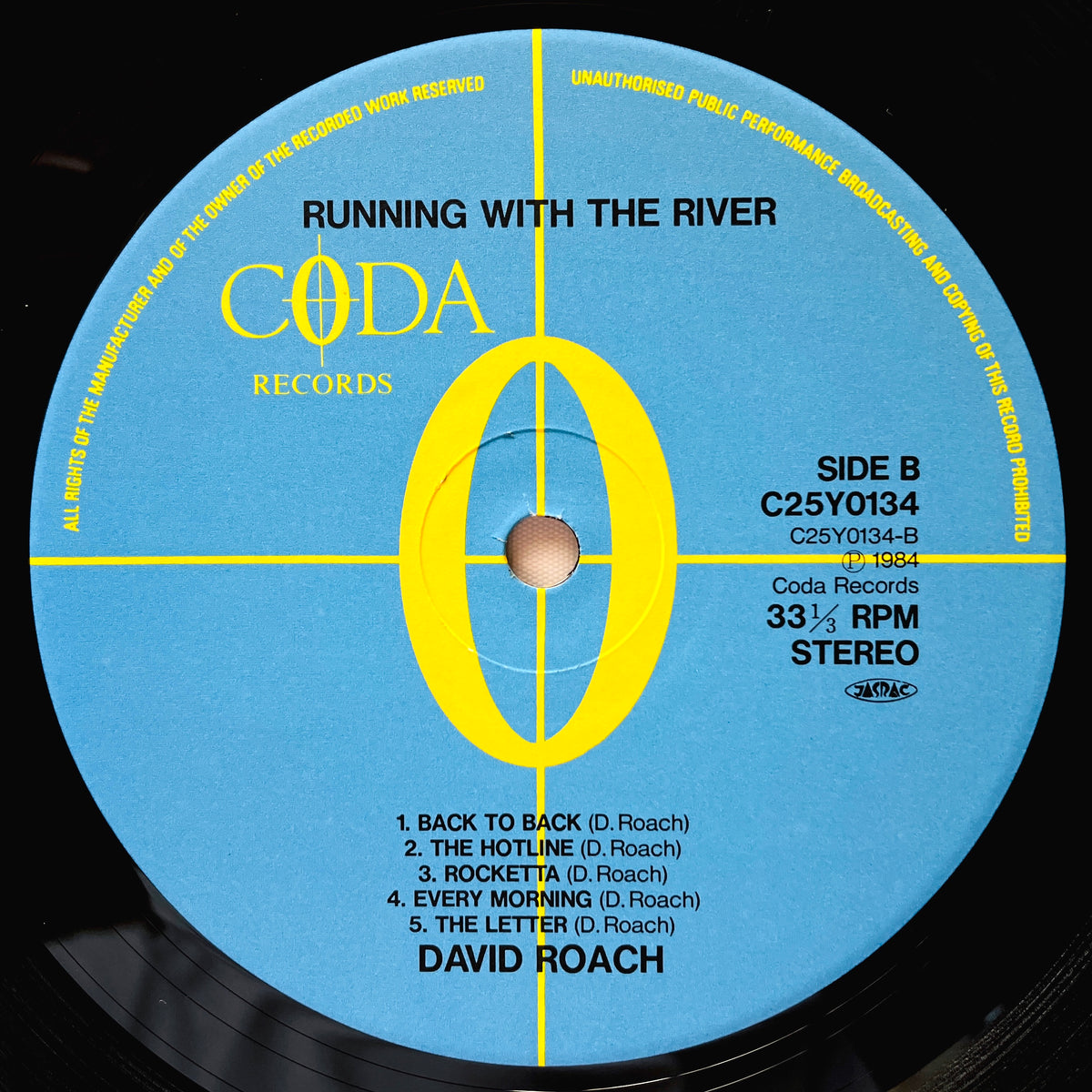 David Roach – Running With The River - Portal Records
