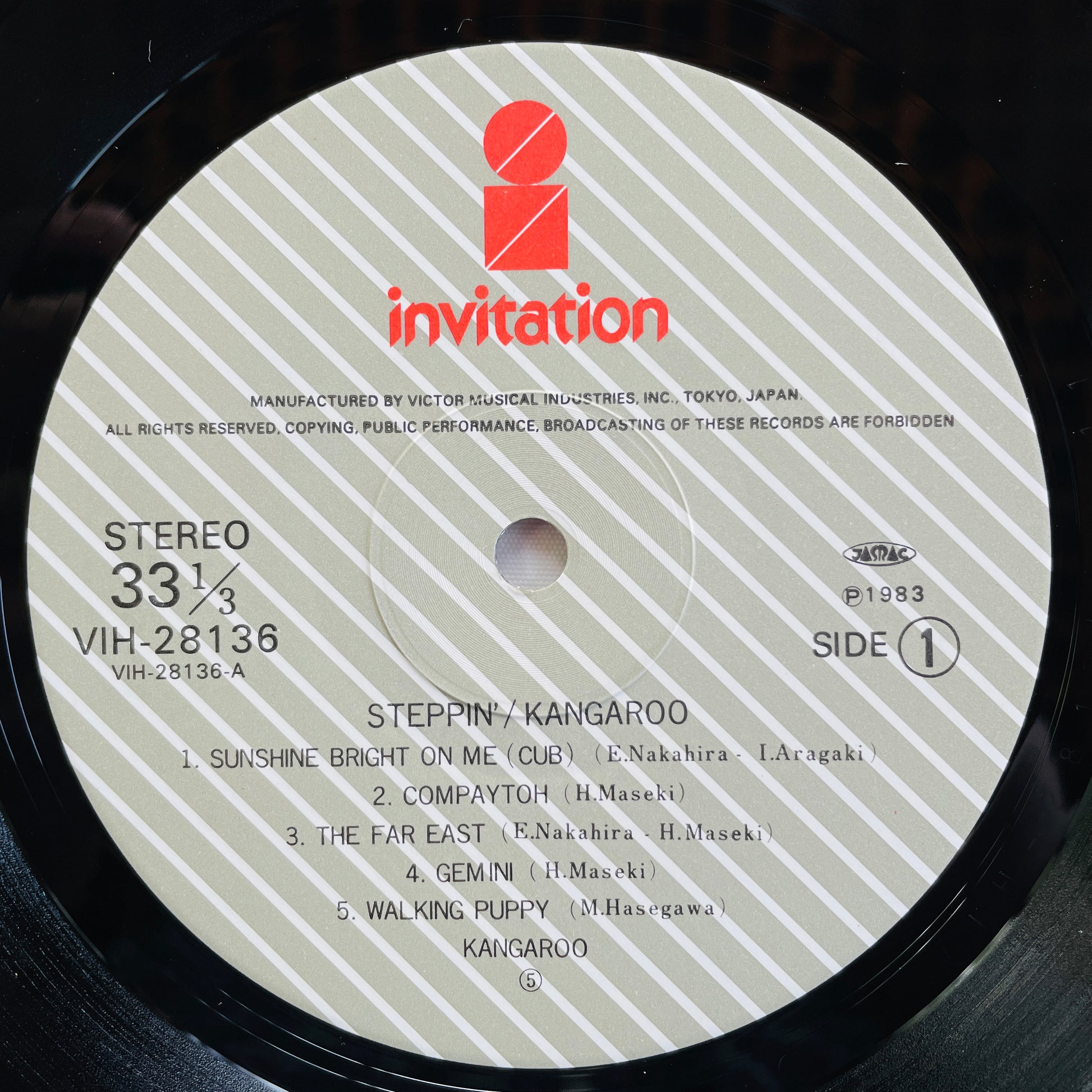 Kangaroo – Steppin' (Original) - Portal Records