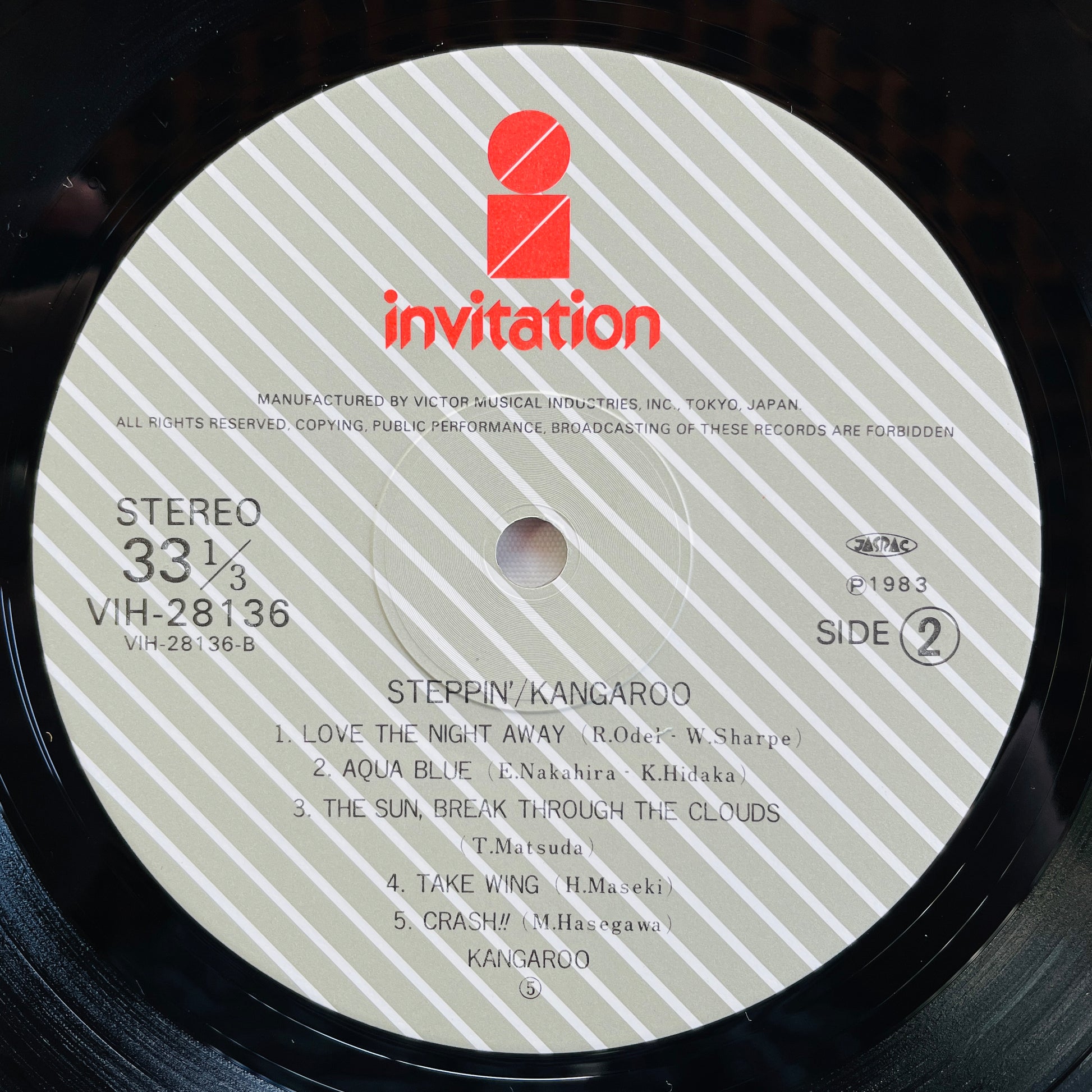Kangaroo – Steppin' (Original) - Portal Records