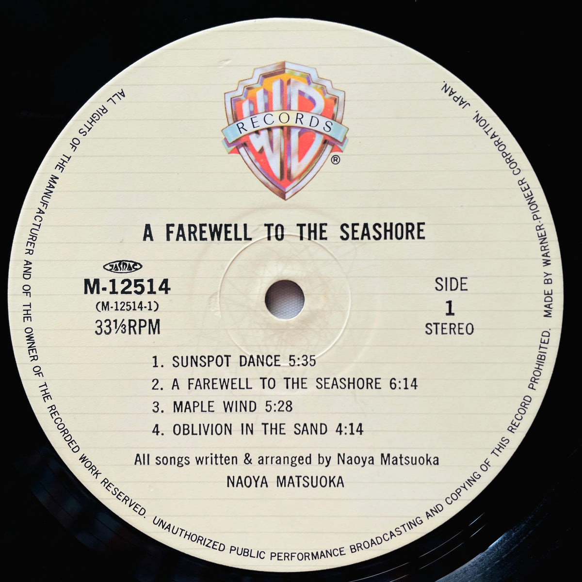 Naoya Matsuoka – A Farewell To The Seashore - Portal Records