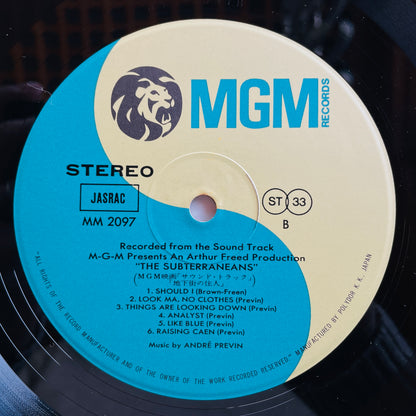 Andre Previn, Gerry Mulligan, Carmen McRae – The Subterraneans (Japanese Pressing)