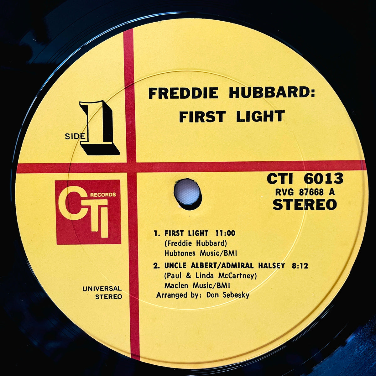 Freddie Hubbard – First Light (US Original Press) - Portal Records