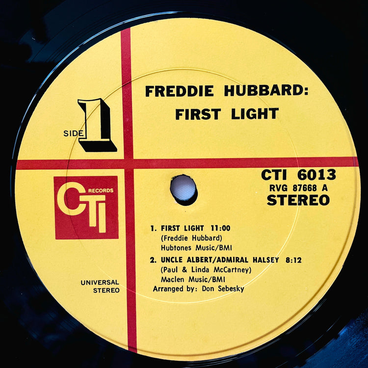 Freddie Hubbard – First Light (US Original Press) - Portal Records