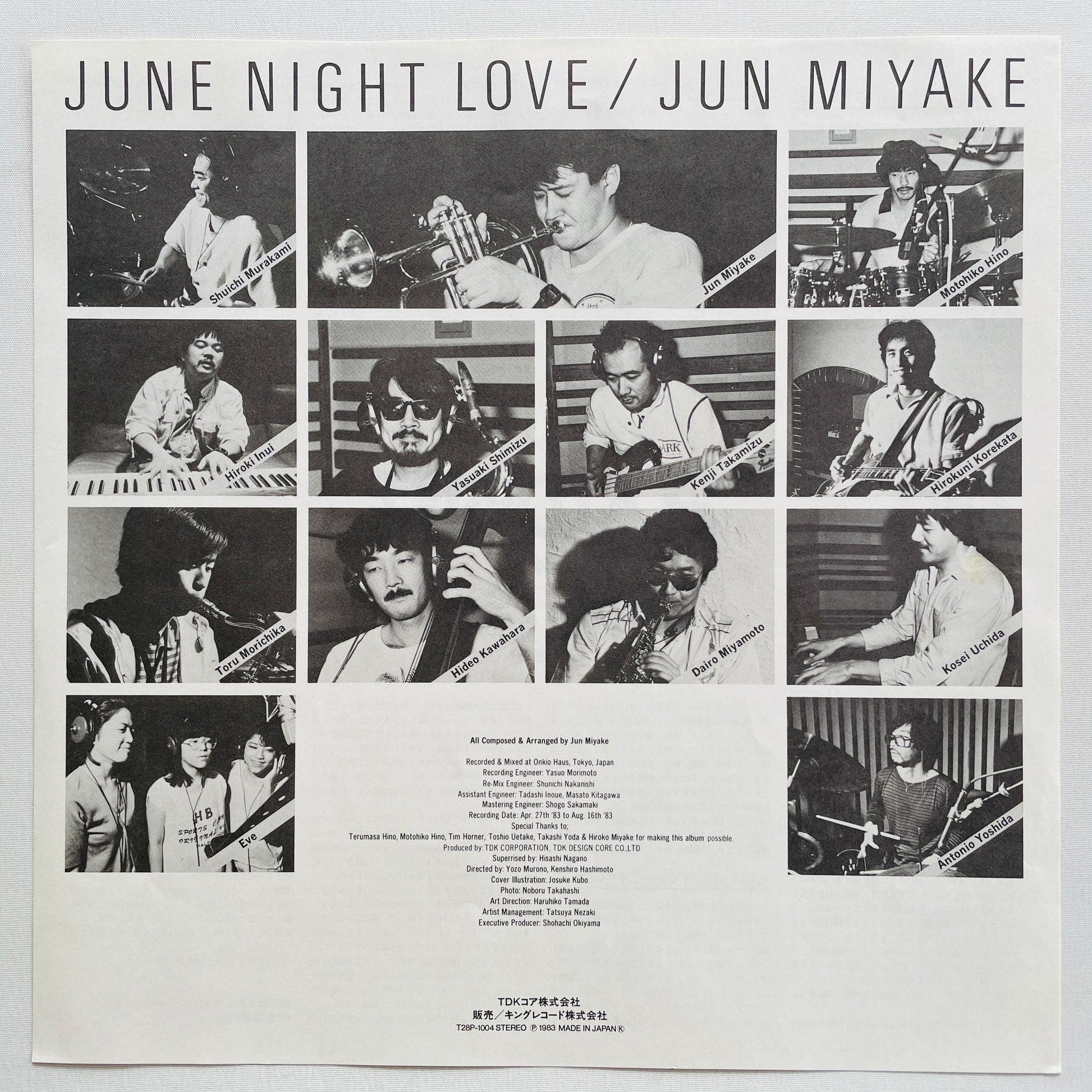 Jun Miyake – June Night Love (Original) - Portal Records