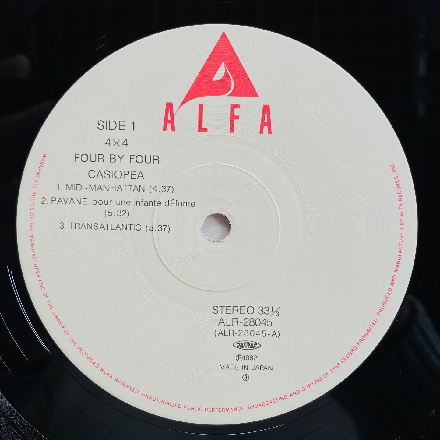 Casiopea - 4×4 Four By Four (Original)