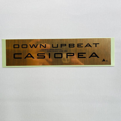 Casiopea - Down Upbeat (Original, w/Sticker)