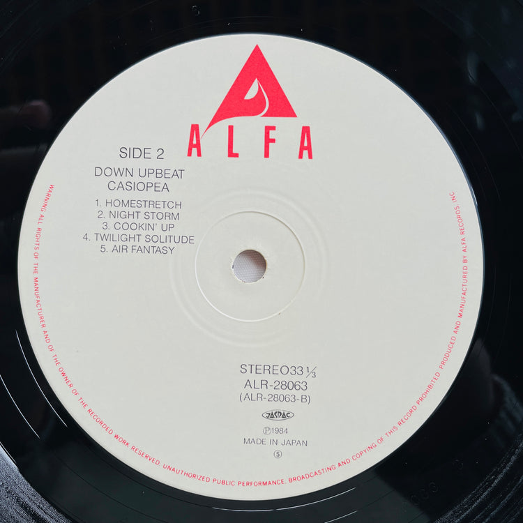 Casiopea - Down Upbeat (Original, w/Sticker)