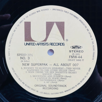 V.A. - All About 007 (Original) - Portal Records