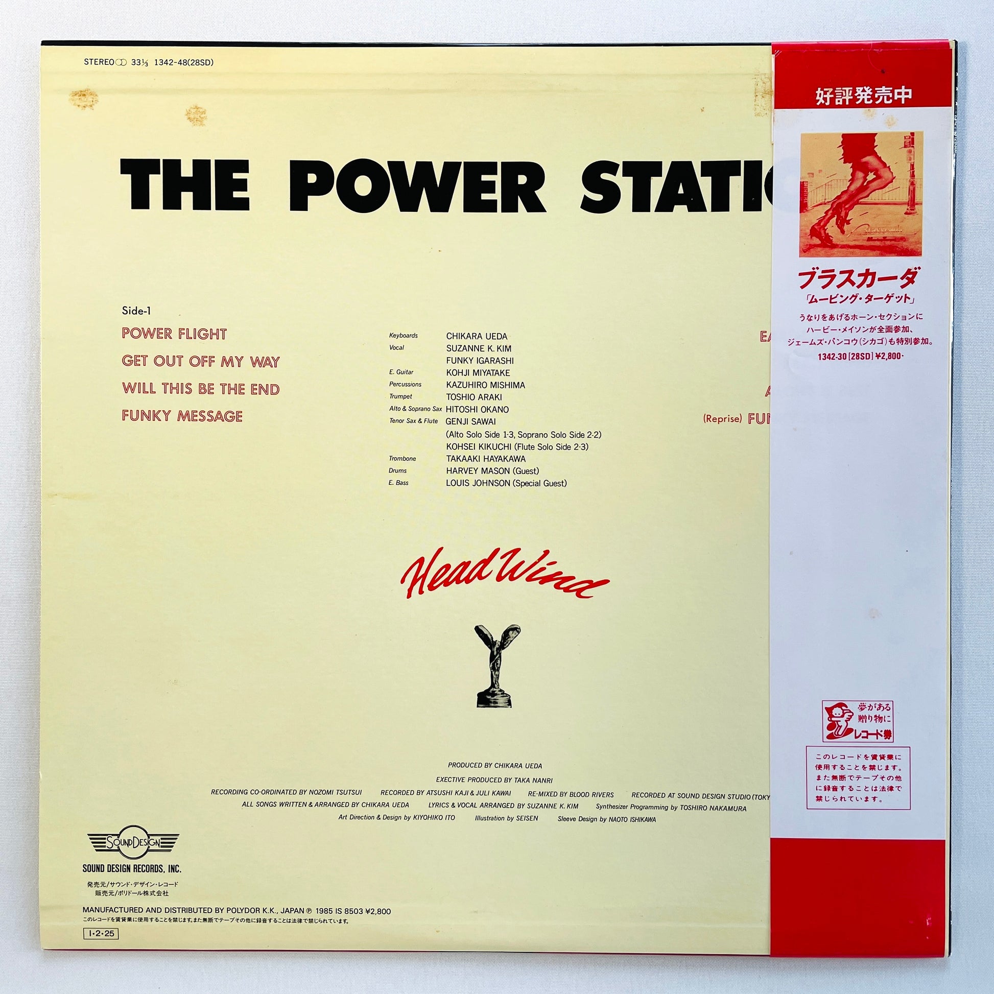 The Power Station – Head Wind (Original) - Portal Records