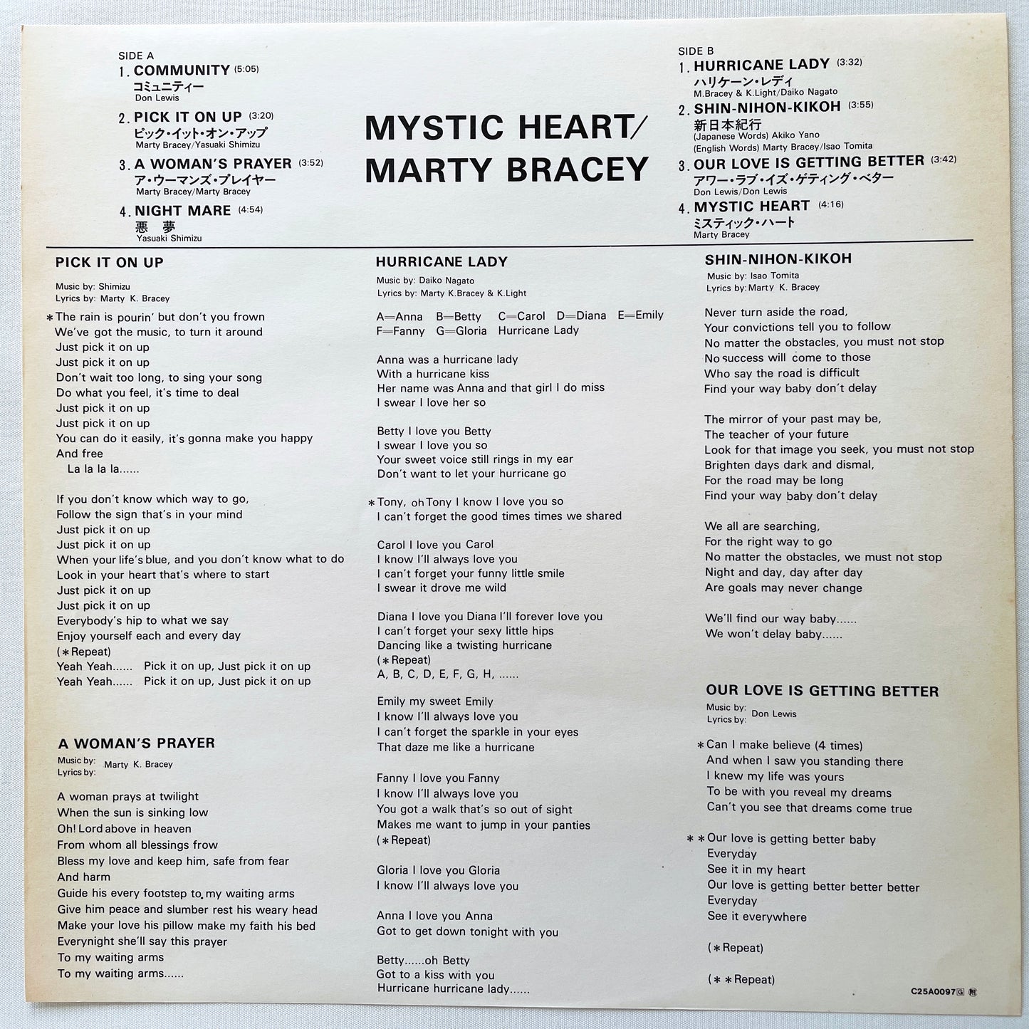 Marty Bracey – Mystic Heart (Original)