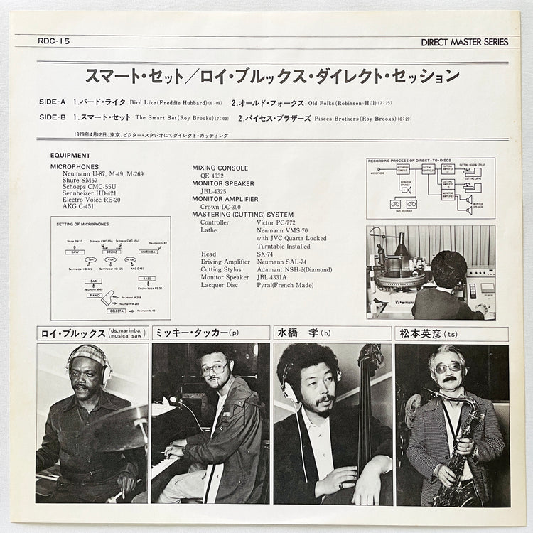 Roy Brooks – The Smart Set (Original Press, Promo) - Portal Records